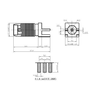 HS-SMAF For PCB Connector (6G)_web3
